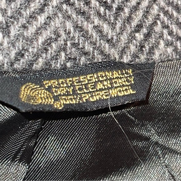 Anderson-Little Men’s Sport Jacket Blazer 100% Wool Grey Patches On Elbows - Picture 2 of 6